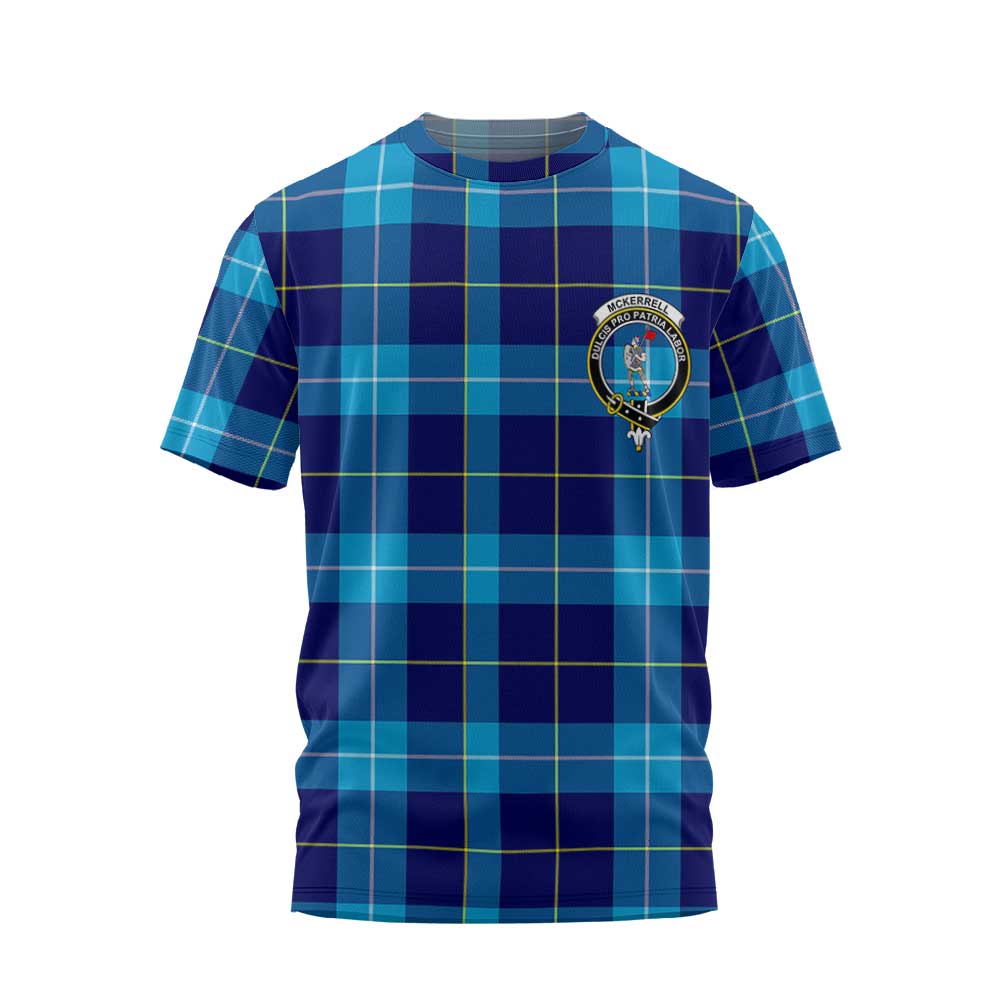 Clan Mckerrell Tartan Women T Shirt Crest And Plaid Basic Style