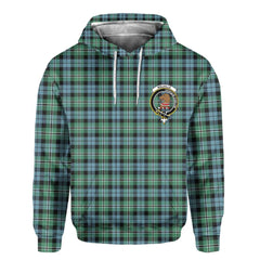 Clan Melville Tartan Men Hoodie Crest And Plaid Basic Style