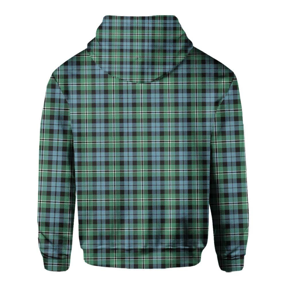 Clan Melville Tartan Men Hoodie Crest And Plaid Basic Style