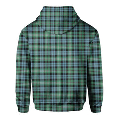 Clan Melville Tartan Men Hoodie Crest And Plaid Basic Style