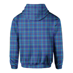 Clan Mercer Tartan Men Hoodie Crest And Plaid Basic Style