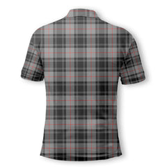 Clan Moffat Tartan Golf Men Polo Shirt Crest And Plaid Basic Style