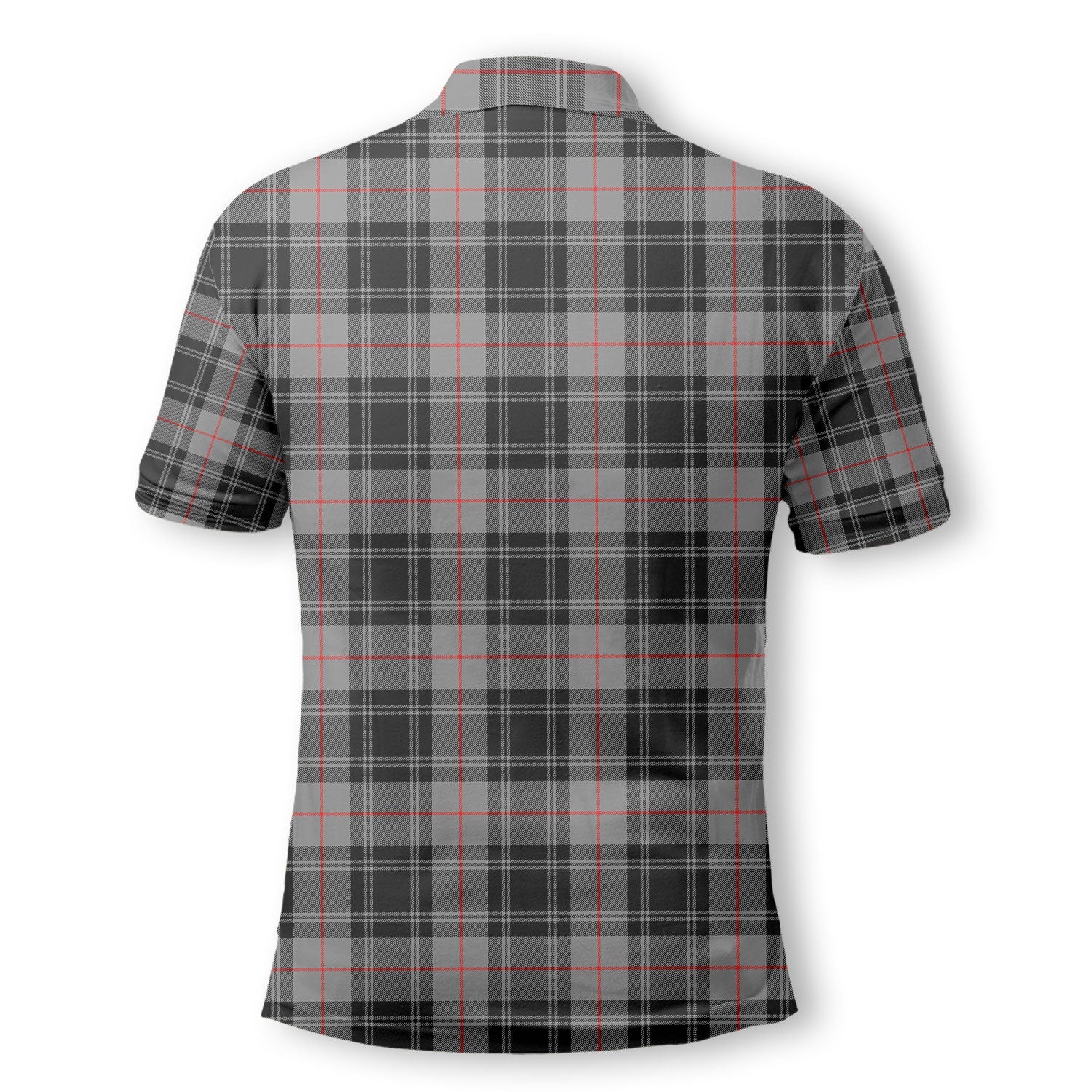 Clan Moffat Tartan Men Polo Shirt Crest And Plaid Basic Style