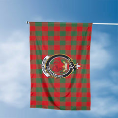 Clan Moncreiffe Tartan Flag Crest And Plaid Basic Style