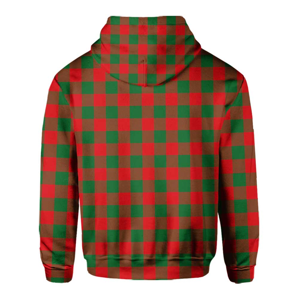 Clan Moncreiffe Tartan Women Hoodie Crest And Plaid Basic Style