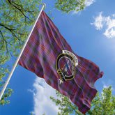 Clan Montgomery Tartan Flag Crest And Plaid Basic Style