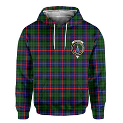 Clan Morrison Tartan Men Hoodie Crest And Plaid Basic Style
