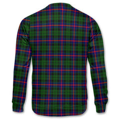 Clan Morrison Tartan Men Sweatshirt Crest And Plaid Basic Style