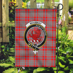 Clan Moubray Tartan Garden Flag Crest And Plaid Basic Style