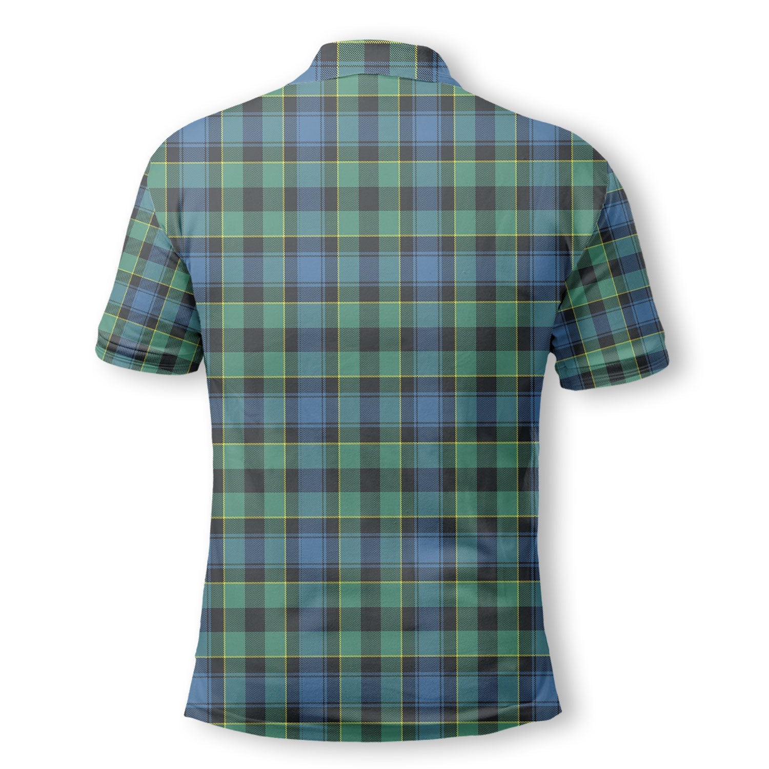 Clan Mowat Tartan Golf Men Polo Shirt Crest And Plaid Basic Style