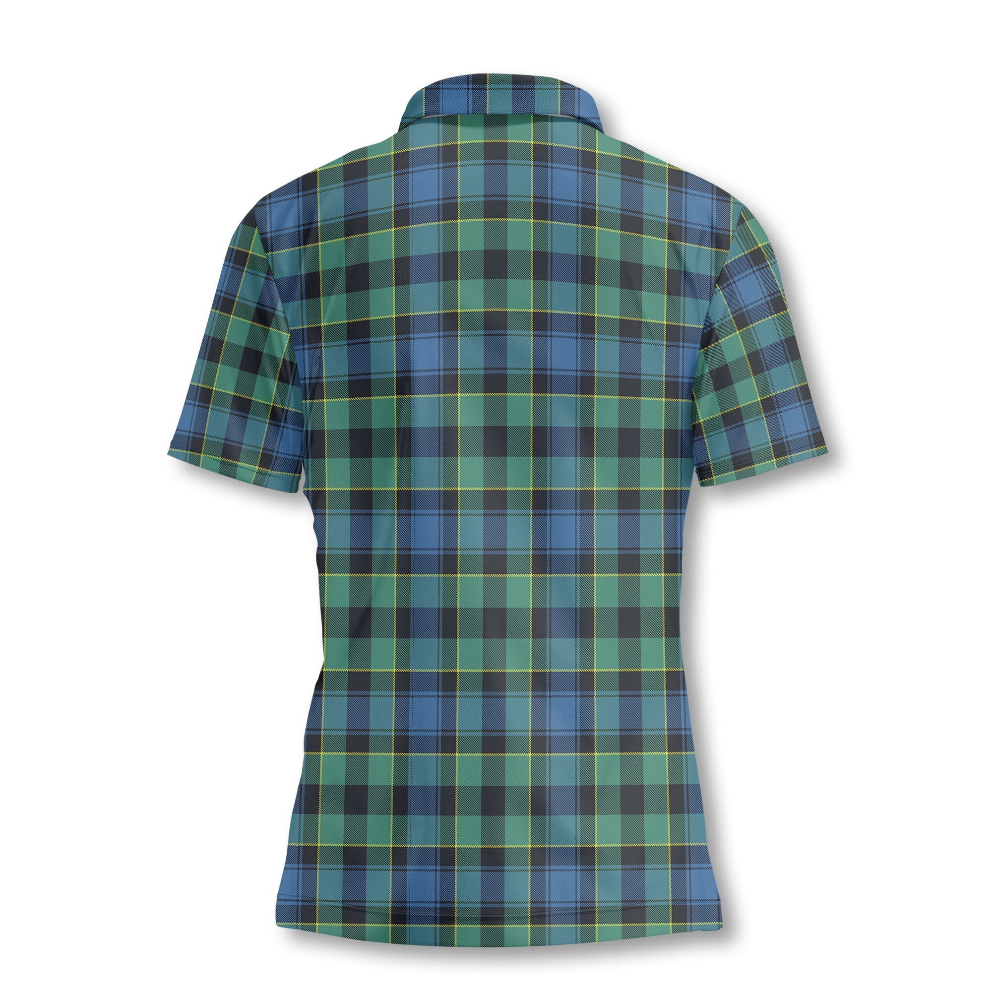 Clan Mowat Tartan Women Polo Shirt Crest And Plaid Basic Style