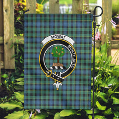 Clan Mowat Of Inglistoun Tartan Garden Flag Crest And Plaid Basic Style