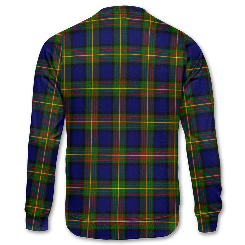 Clan Muir Tartan Men Sweatshirt Crest And Plaid Basic Style