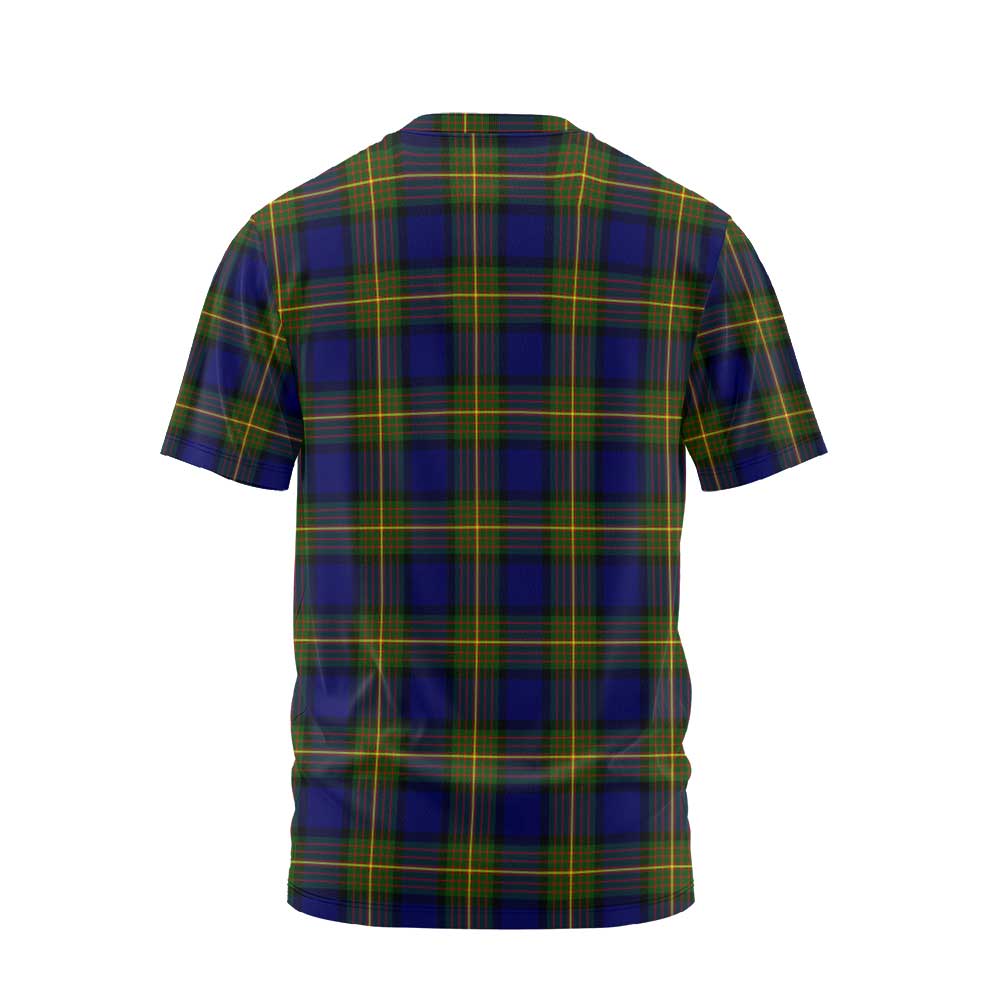 Clan Muir Tartan Men T Shirt Crest And Plaid Basic Style