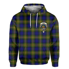 Clan Muir Tartan Women Hoodie Crest And Plaid Basic Style
