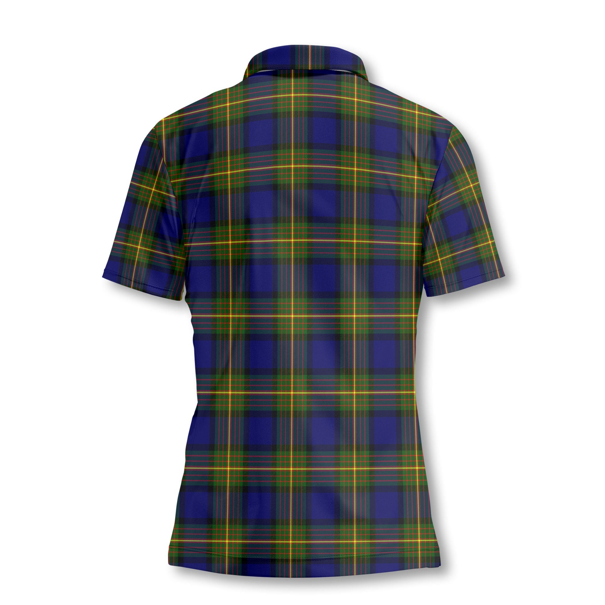 Clan Muir Tartan Women Polo Shirt Crest And Plaid Basic Style