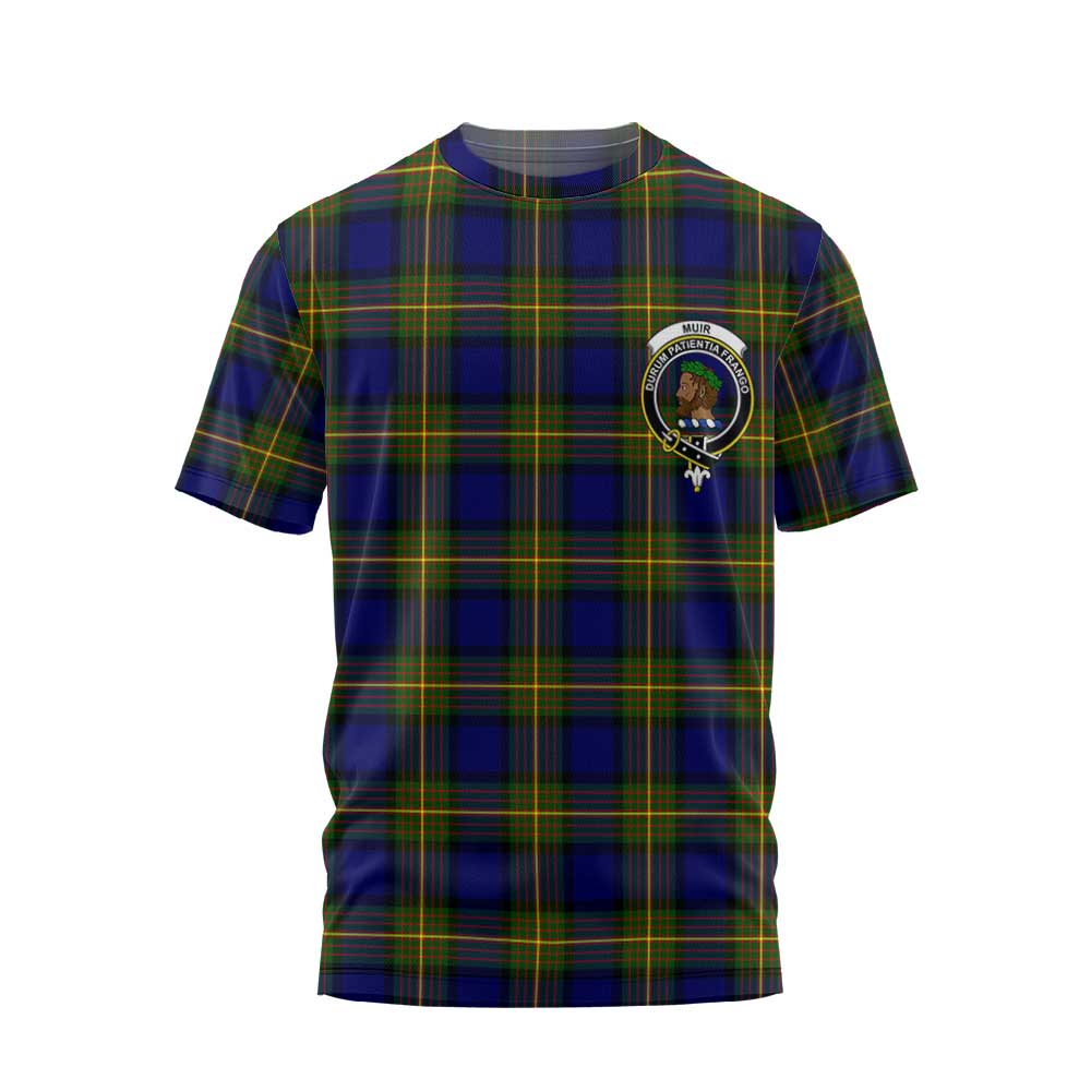 Clan Muir Tartan Women T Shirt Crest And Plaid Basic Style