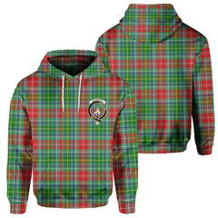 Clan Muirhead Tartan Men Hoodie Crest And Plaid Basic Style