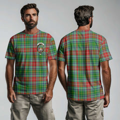 Clan Muirhead Tartan Men T Shirt Crest And Plaid Basic Style