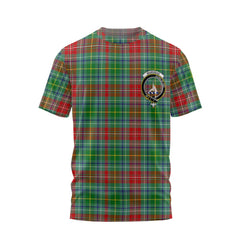 Clan Muirhead Tartan Men T Shirt Crest And Plaid Basic Style
