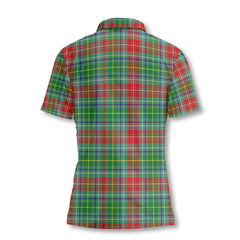 Clan Muirhead Tartan Women Polo Shirt Crest And Plaid Basic Style