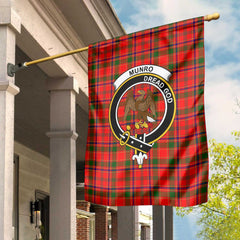 Clan Munro Tartan Garden Flag Crest And Plaid Basic Style
