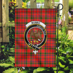 Clan Munro Tartan Garden Flag Crest And Plaid Basic Style