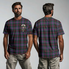 Clan Nairn Tartan Men T Shirt Crest And Plaid Basic Style