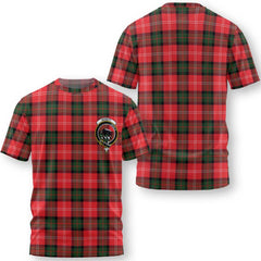 Clan Nesbitt Tartan Men T Shirt Crest And Plaid Basic Style