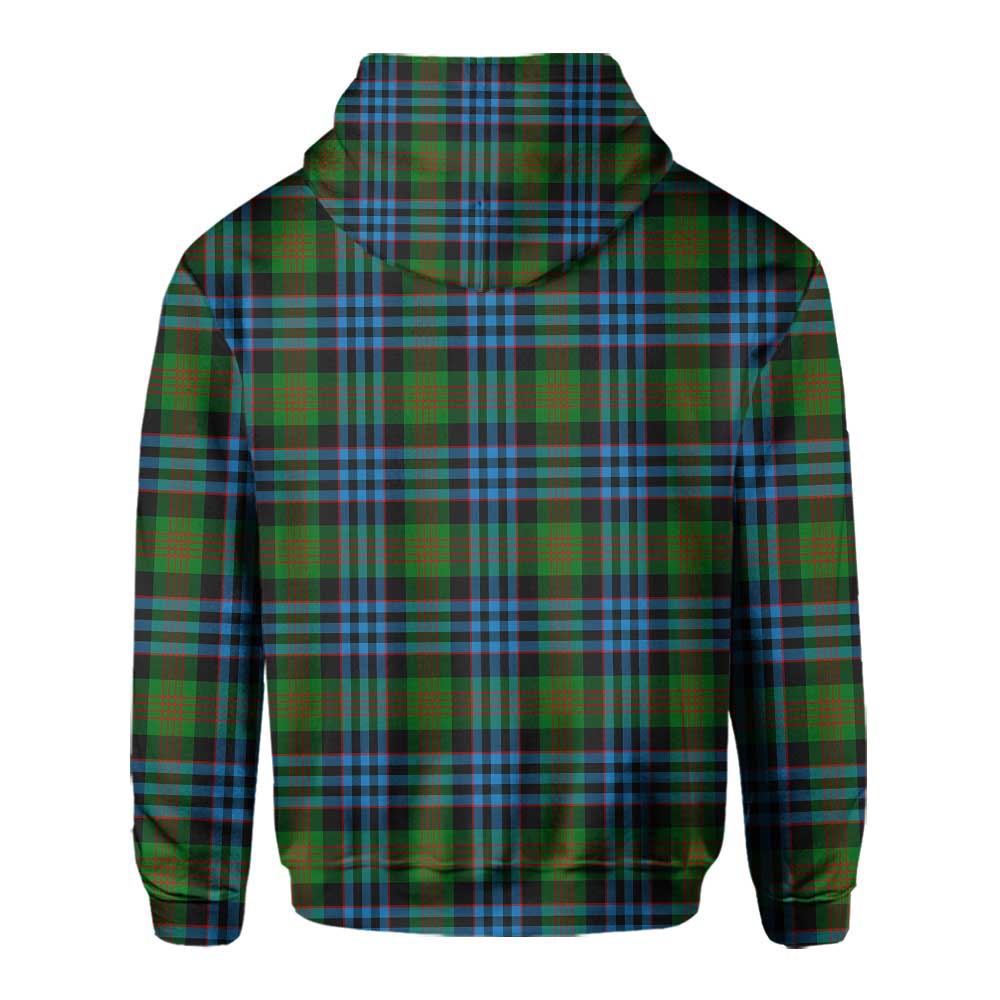 Clan Newlands Tartan Men Hoodie Crest And Plaid Basic Style