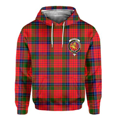 Clan Nicolson Tartan Men Hoodie Crest And Plaid Basic Style