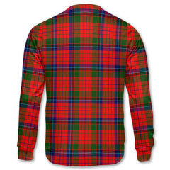 Clan Nicolson Tartan Women Sweatshirt Crest And Plaid Basic Style
