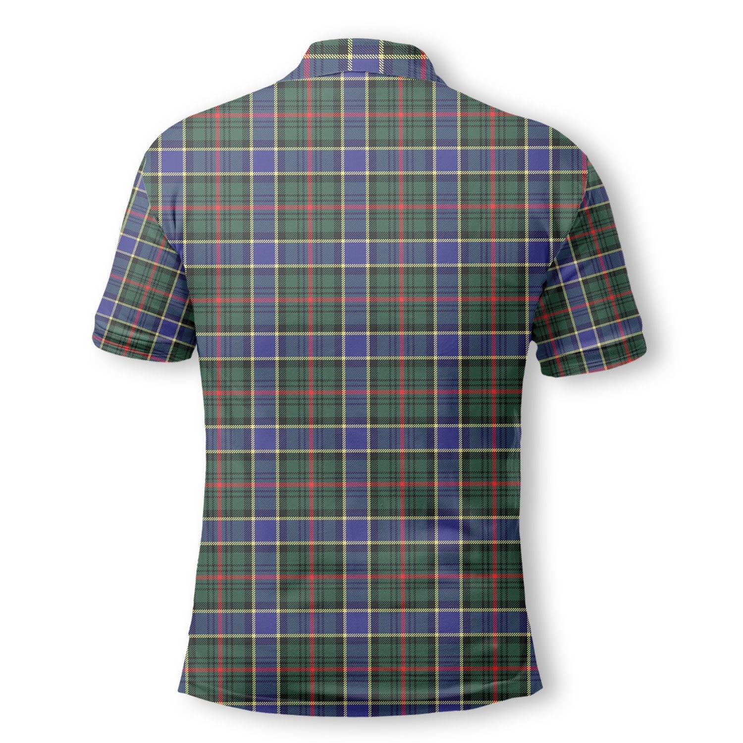 Clan Ogilvie Tartan Golf Men Polo Shirt Crest And Plaid Basic Style