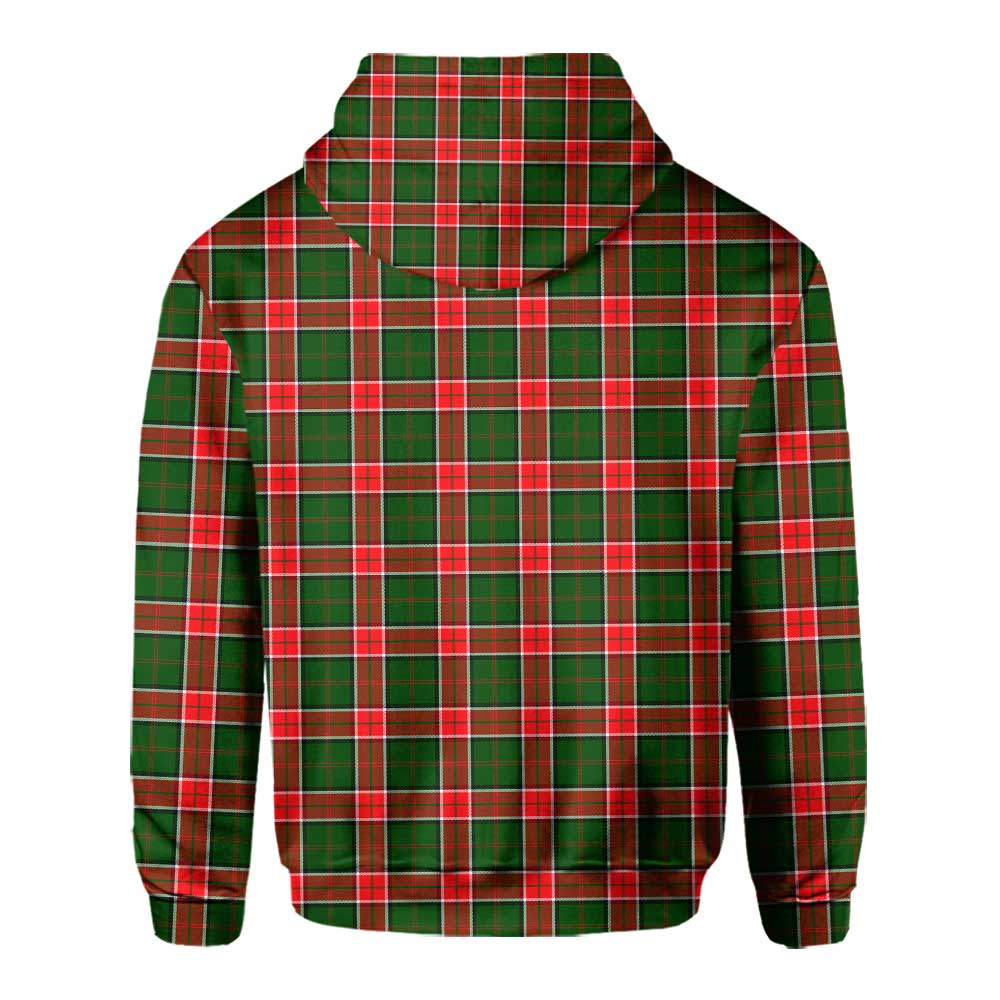 Clan Pollock Tartan Men Hoodie Crest And Plaid Basic Style