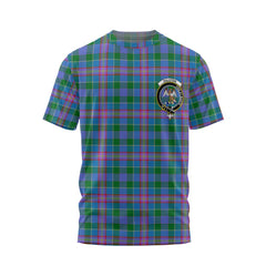 Clan Ralston Tartan Women T Shirt Crest And Plaid Basic Style
