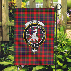 Clan Riddell Tartan Garden Flag Crest And Plaid Basic Style