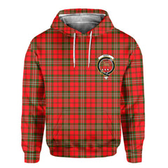 Clan Scott Tartan Men Hoodie Crest And Plaid Basic Style