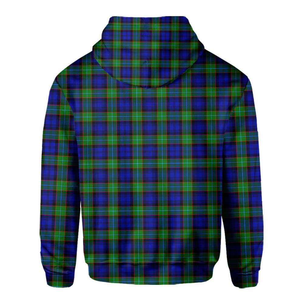 Clan Sempill Tartan Men Hoodie Crest And Plaid Basic Style