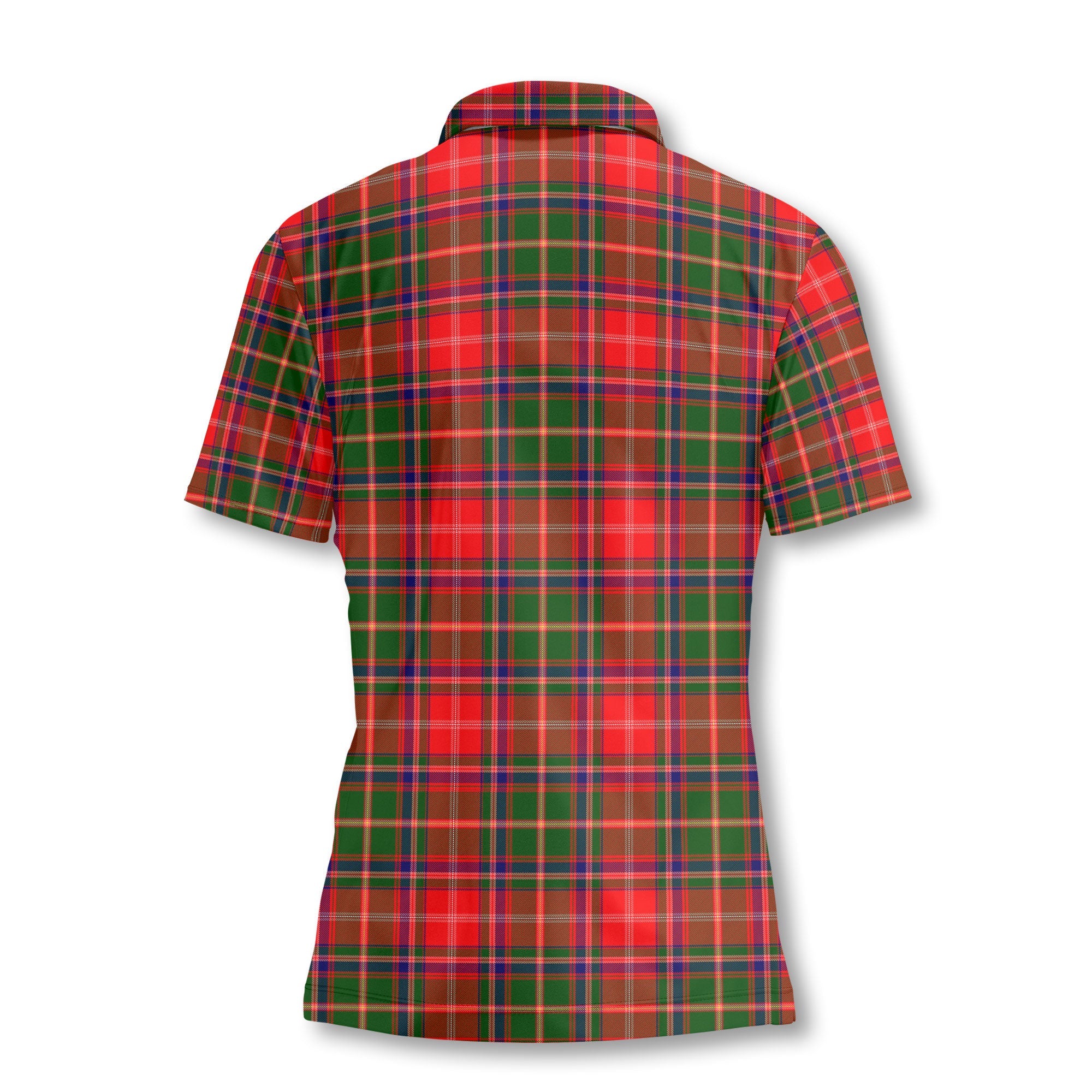 Clan Somerville Tartan Women Polo Shirt Crest And Plaid Basic Style