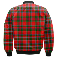 Clan Spens Tartan Men Bomber Jacket Crest And Plaid Basic Style