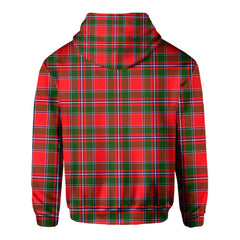 Clan Spens Tartan Women Hoodie Crest And Plaid Basic Style