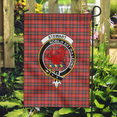 Clan Stewart Stuart Of Bute Tartan Garden Flag Crest And Plaid Basic Style
