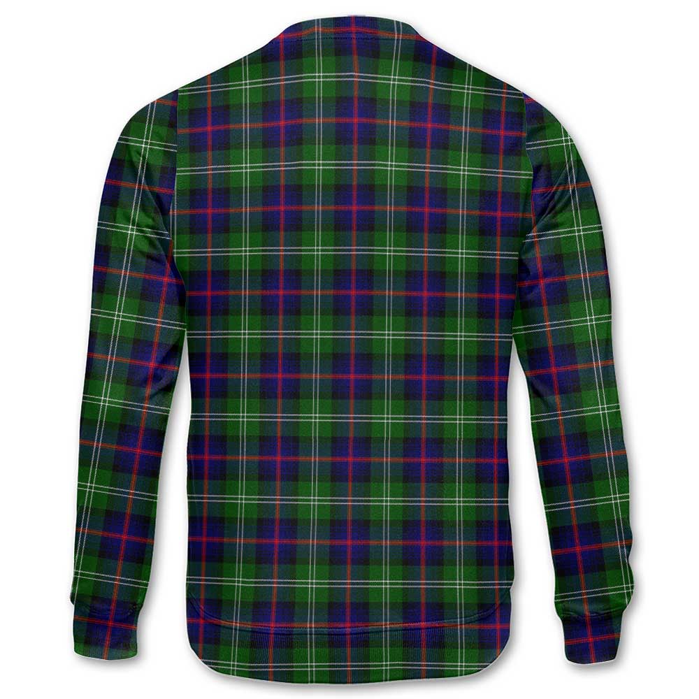 Clan Sutherland I Tartan Men Sweatshirt Crest And Plaid Basic Style
