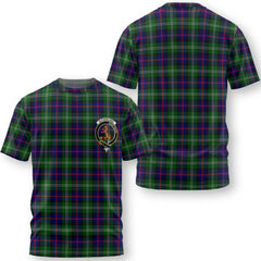 Clan Sutherland Ii Tartan Men T Shirt Crest And Plaid Basic Style