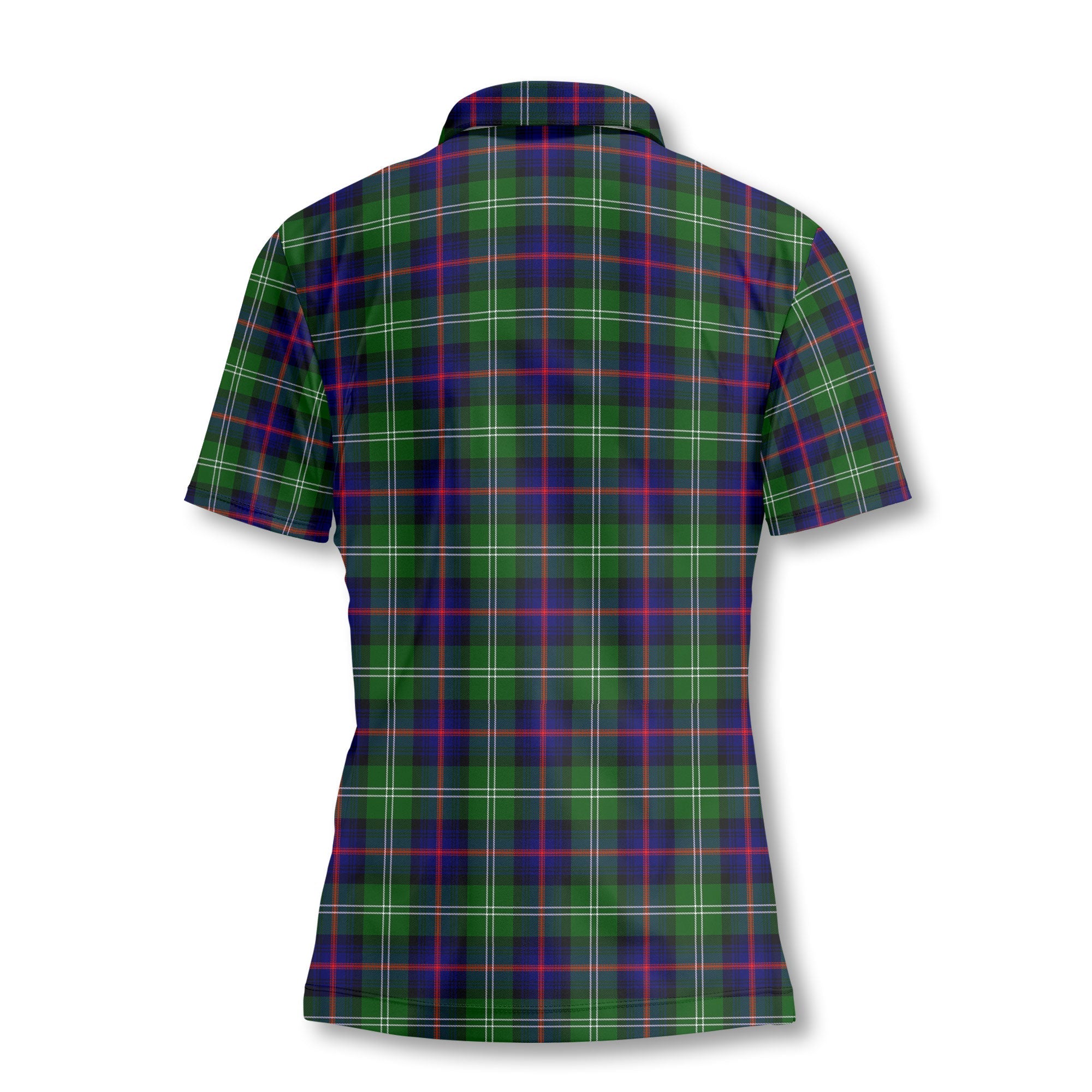 Clan Sutherland Ii Tartan Women Polo Shirt Crest And Plaid Basic Style