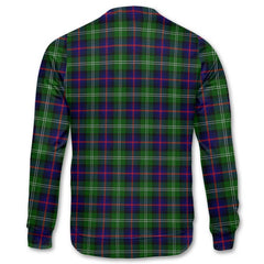 Clan Sutherland Ii Tartan Women Sweatshirt Crest And Plaid Basic Style