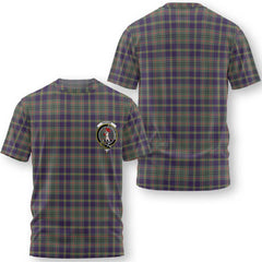 Clan Taylor Tartan Men T Shirt Crest And Plaid Basic Style