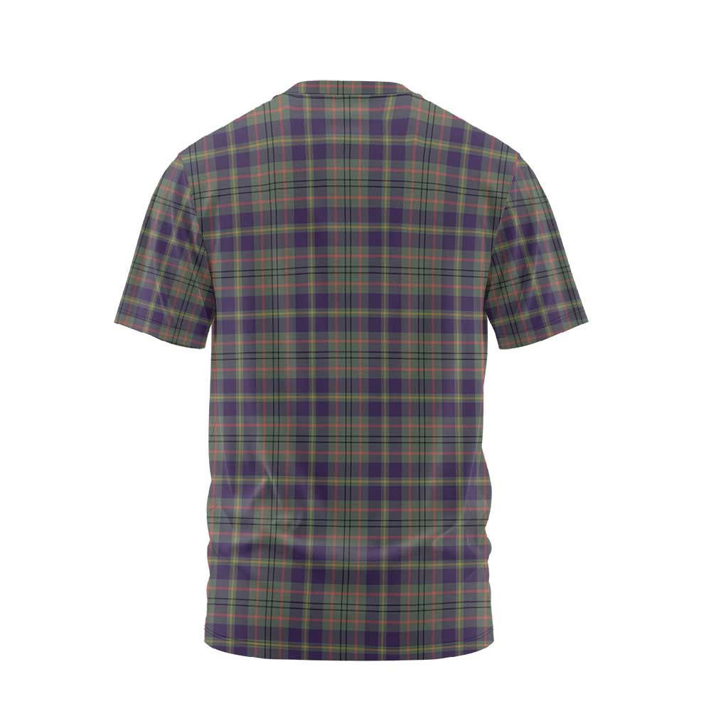 Clan Taylor Tartan Men T Shirt Crest And Plaid Basic Style