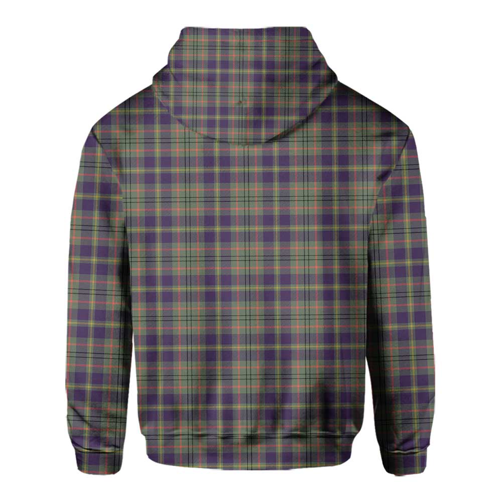 Clan Taylor Tartan Women Hoodie Crest And Plaid Basic Style