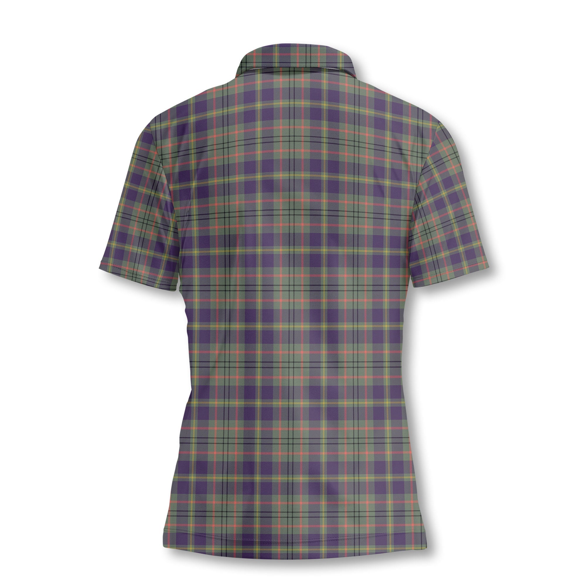 Clan Taylor Tartan Women Polo Shirt Crest And Plaid Basic Style